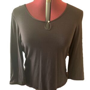 Inc brown top size XL
